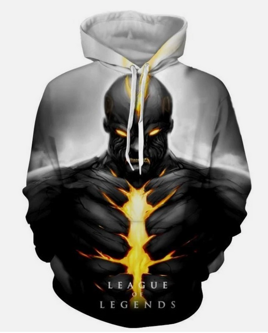 League of Legends Brand Burning Vengeance Cool Design Hoodie