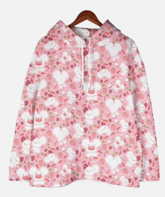 Maushold Hoodie, Kawaii Graphic Hoodie, Cute Couple Hoodie, Funny Unisex Sweatsh