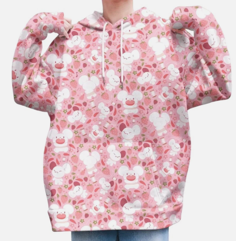 Maushold Hoodie, Kawaii Graphic Hoodie, Cute Couple Hoodie, Funny Unisex Sweatsh