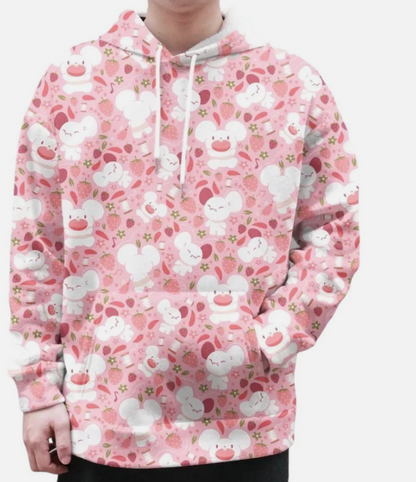 Maushold Hoodie, Kawaii Graphic Hoodie, Cute Couple Hoodie, Funny Unisex Sweatsh