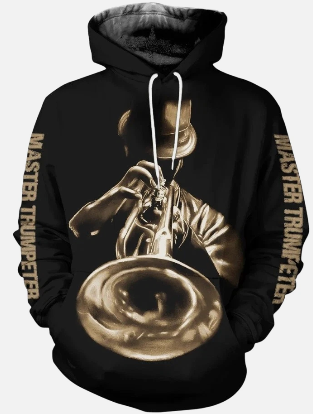 3D All Over Printed Master Trumpeter Hoodie
