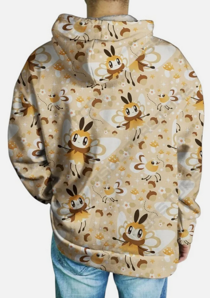 Bee Hoodie Shirt Funny Hoodie Couples Unisex Hoodie Shirt Bee Shirt Gifts