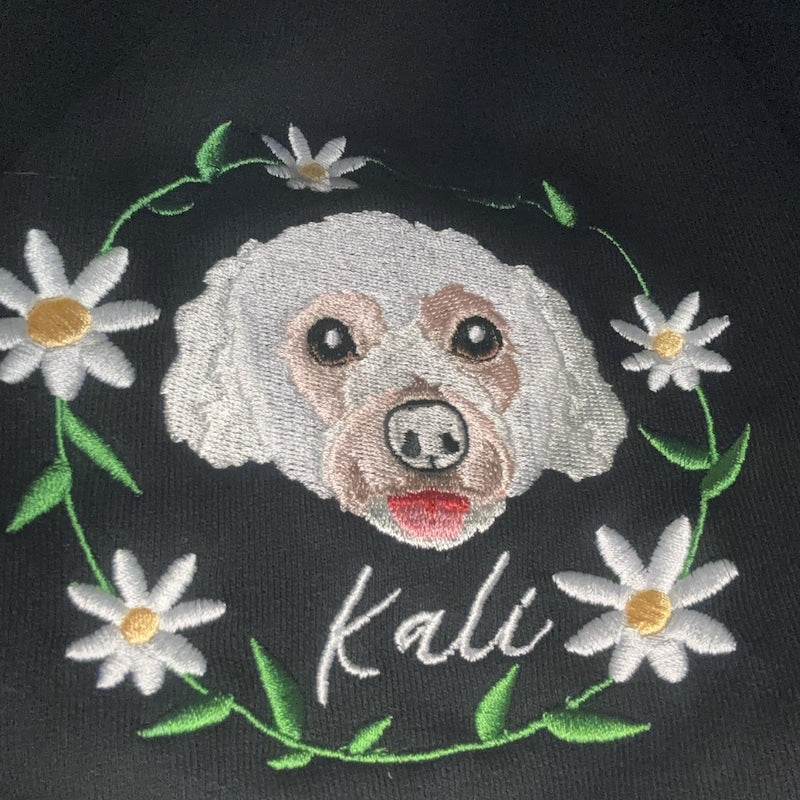 Embroidered Custom Cat and Dog Sweatshirt for Pets