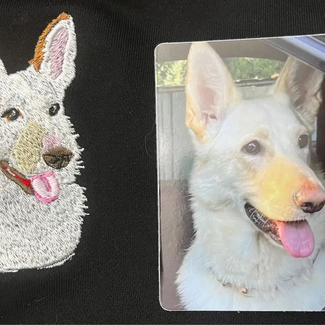 Embroidered Custom Dog Sweatshirt