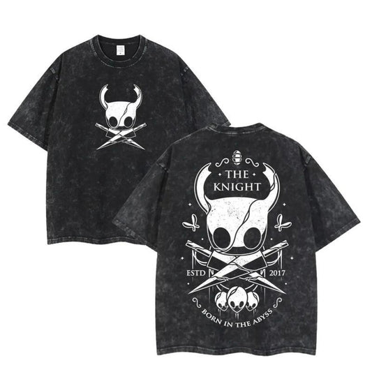 Hollow Knight Shirt Gaming Shirt Gothic Artwork Never Lose Hope Shirt Hornet Shirt The Knight Shirt, Washed T-Shirt