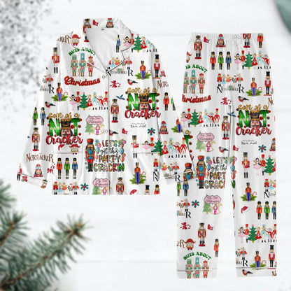 Nutcracker Christmas Pajamas, Nutcracker Ballet Women Pajamas, Winter Holiday Pajamas Set, Xmas Party Gift, Merry Christmas Shirt