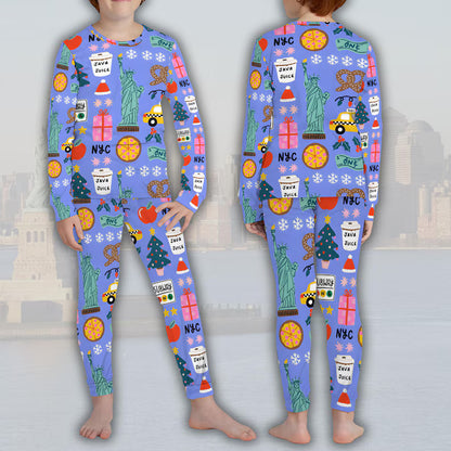 New York City Pajamas Set, New York Pajamas, New York Girls Trip Set, New York Gifts, NYC Theme Gifts, Matching Family Pyjama set