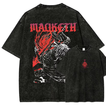 Elden Ring Vintage Shirt, Gamer Shirts, Gift For Him, Gift For Her, Washed T-Shirt