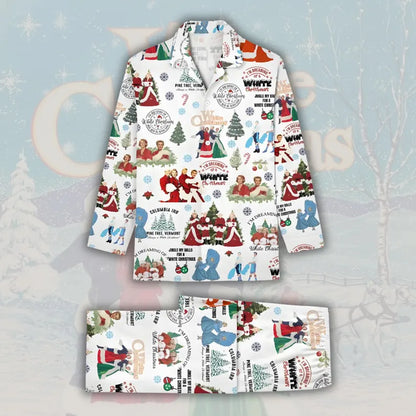 Teddy Bear Family Pajamas – Coquette Pink Christmas Tree Sleepwear, Cute Matching Holiday PJs for Women & KlDs (Copy)