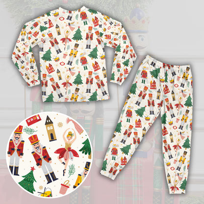 Nutcracker Family Matching Pajamas Set, Kids and Adults Christmas Pajamas, Holiday Sleepwear for Boys, Girls & Family, Cozy Christmas Gift