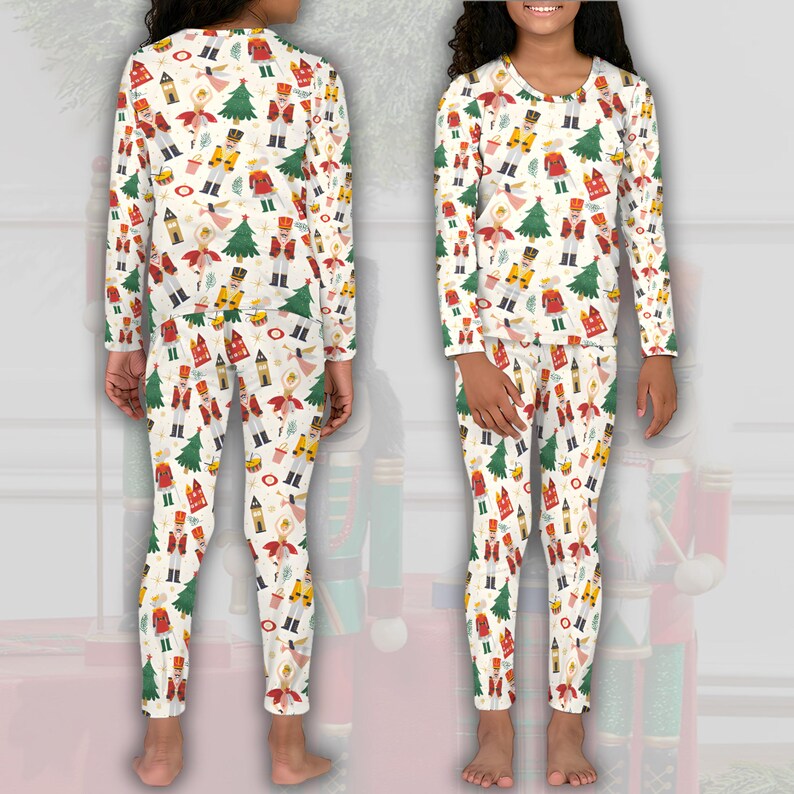 Nutcracker Family Matching Pajamas Set, Kids and Adults Christmas Pajamas, Holiday Sleepwear for Boys, Girls & Family, Cozy Christmas Gift