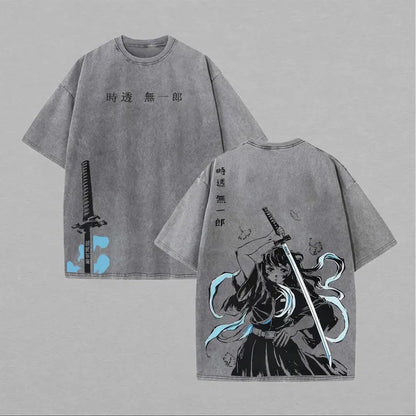 Vintage Washed Fan Gift, Washed T-Shirt