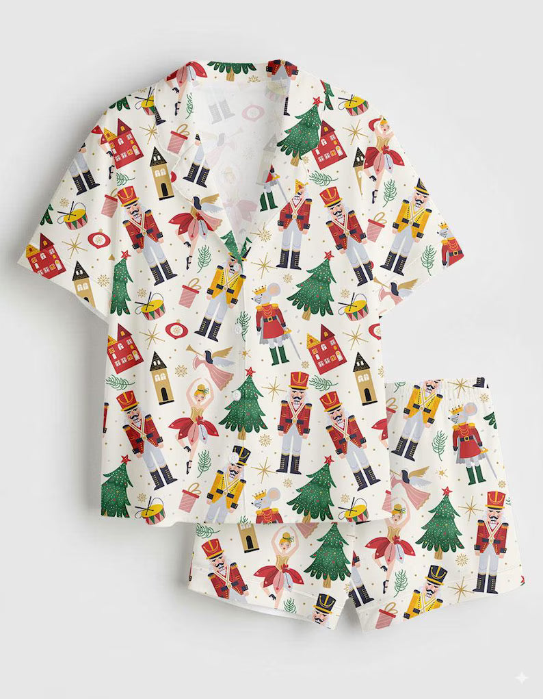 Nutcracker Family Matching Pajamas Set, Kids and Adults Christmas Pajamas, Holiday Sleepwear for Boys, Girls & Family, Cozy Christmas Gift