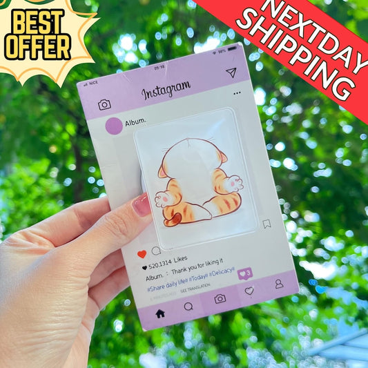 Cute Cat Magnetic Phone Stand: Adorable Cat Backside Phone Grip, Kawaii Magsafe Phone Holder, Perfect Gift for Cat Lovers