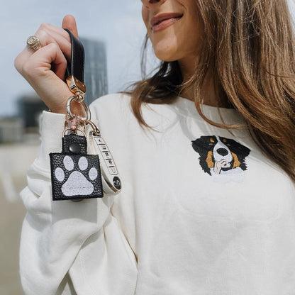 Custom Pet Embroidered Sweatshirt